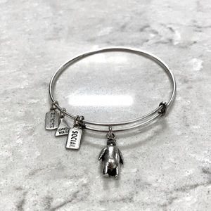 Alex and Ani Penguin Bracelet